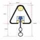 SilujTex Carril recto apertura manual con cuerda m lineal (con accesorios)
