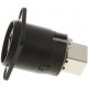 USB CHASIS NEGRO NEUTRIK