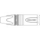 CONECTOR XLR 5P MACHO AEREO NEGRO. CONTACTOS ORO.SERIE XX NEUTRIK