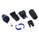 SPEAKON AEREO 4 CONTACTOS ACODADO NEUTRIK NL4FRX