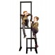 ADMIRAL SOPORTE CALLE TEATRO ALTO 200cm ANCHO 40cm con 2 tubos altura regulable
