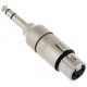 NEUTRIK ADAPTADOR XLR 3 HEMBRA/JACK ESTEREO MACHO