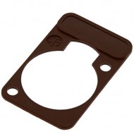 NEUTRIK PLACA IDENTIFICACION DSS-1 COLOR MARRON PA