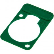 NEUTRIK PLACA IDENTIFICACION DSS-5 COLOR VERDE PAR