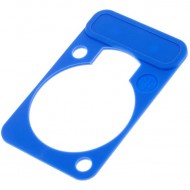 NEUTRIK PLACA IENTIFICACION DSS-6 COLOR AZUL PARA