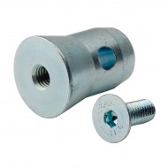 CONTEST 1/2 TORNILLO CONICO M8 PARA TUBO DE 35 mm