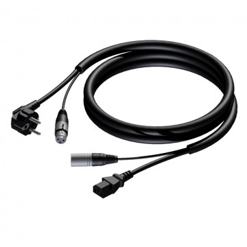 PROCAB CABLE Alimentación + Señal Audio con conect