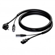 PROCAB CABLE Alimentación + Señal Audio con conect