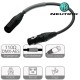 PROCAB CABLE DMX 3P HEMBRA-DMX 5P MACHO 0,25 m