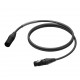 PROCAB CABLE DMX 5P XLR MACHO-XLR 5P HEMBRA DE 1 m