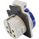 SCHUCO EMPOTRAR HEMBRA TAPA AZUL REF 13950