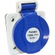 SCHUCO EMPOTRAR HEMBRA TAPA AZUL REF 13950