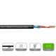 PROCAB CABLE MICROFONO 2x0,20mm CPR Euroclas Cca-s1b, d0, a1 