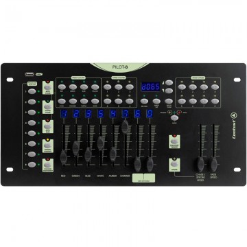 CONTEST PILOT-8, Control DMX para proyectores de 8