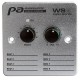 AUDIOPHONY WS8 controlador de pared con selector de fuente para matriz