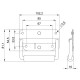 ASA METALICA SUPERFICIE con resorte. Ancho asa 103
