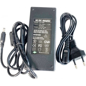 PSU FL PARA TIRAS DE LED 96W 12V COMPACTA, 8 Amper