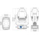 BRITEQ CABEZA MOVIL LED BT-SHARK 200W AUTO FOCUS MOTORIZADO Y ZOOM