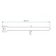 PROCAB VELCRO PARA CABLES NEGRO 12x200mm Pack 10