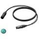 PROCAB CABLE NEUTRIK XLR 3P MACHO- XLR 3P HEMBRA D