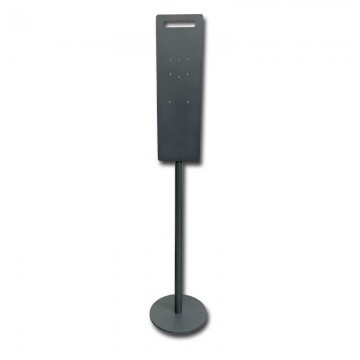 PEANA METALICA PARA FP-101011 COLOR NEGRO