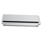 CAJA MECANISMOS PARA EMPOTRAR CON TAPA Y CEPILLO 360 mm Color Blanco