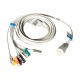 CABLE ECG MONOBLOQ 5 DERIVACIONES TERMINA.EN PINZA