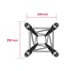CONTEST QUATRO-100 TRUSS ALUMINIO 290 MM DE 1 M.