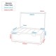 LEDj FLIGHTCASE para 4 QX40 Pixel Panel y accesoros