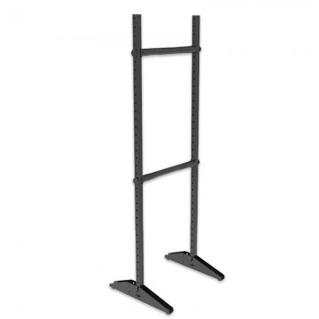 ADMIRAL SOPORTE CALLE TEATRO ALTO 150cm ANCHO 60cmcon 2 tubos altura regulable