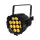 ELUMEN8 PROYECTOR 12 LED de 12W RGBWAUV 25º (ALU HEX Par 64)