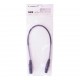 ADMIRAL cable DMX 0,5m conectores XLR 5 Pin negros