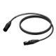 PROCAB CABLE DMX 5P XLR MACHO-XLR 5P HEMBRA DE 5 m
