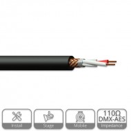 PROCAB CABLE DMX 110 OHM PAR SIMPLE (1 par DMX) pr