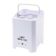 LEDJ PROYECTOR BATERIA QB1 HEX IP65 4 LED 12W (RGBWAUV) cuerpo blanco