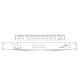 TRITON BLUE SPLITTER DMX RDM 1 ENTRADA / 8 SALIDAS