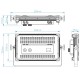 TRITON COLOR PANEL LED 200W 3200 A 5600K 120º