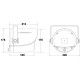 AUDIOPHONY PHP530 PROYECTOR SONIDO IP65 30W 