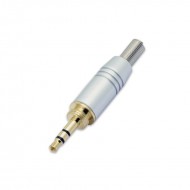 FactorLINK Mini Jack 3,5 mm aerero color Plata ste