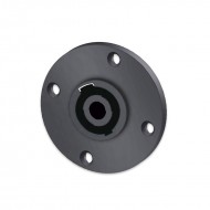 FactorLINK Speakon 4 pin redondo chasis ABS negro