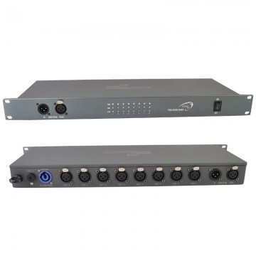 TRITON BLUE SPLITTER DMX RDM 1 ENTRADA / 8 SALIDAS
