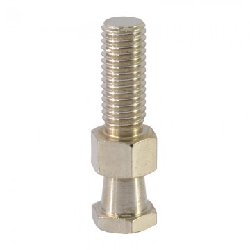 TRITON ADAPTADOR SPIGOT rosca macho M10. Largo 56 mm. Acero