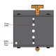 CONTEST SOPORTE PARA PERFILCARPAS MWL 150 Kg TCL15 COLOR PLATA