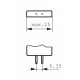 LAMPARA BI-PIN 95W 17V 14623 PHILIPS G6.35