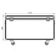 TRITON FLIGHTCASE PARA 10 RECORTE PROFILE DE 19º-26º36º-50º