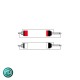PROCAB cable 2 Jack 6,3 mm a 2 RCA de 3 m. Ultraflex Neutrik