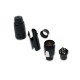 SPEAKON AEREO HEMBRA 8 METALICO NEGRO NLT8FXX-BAG neutrik