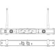 WAUDIO SISTEMA INLAMBRICO DIVERSITY DOBLE V2 (606.0 Mhz - 614.0 Mhz)