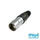 REAN PORTA RJ45 PARA ETHERNET AEREO IP65 CUERPO PLATA
