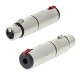 NEUTRIK ADAPTADOR XLR HEMBRA/JACK HEMBRA STEREO NA